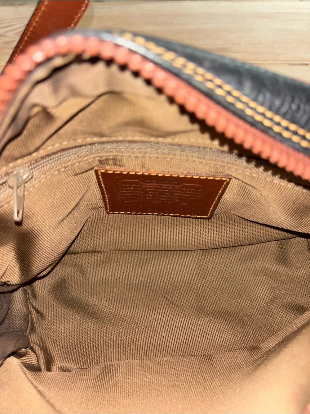 Coach classic leather